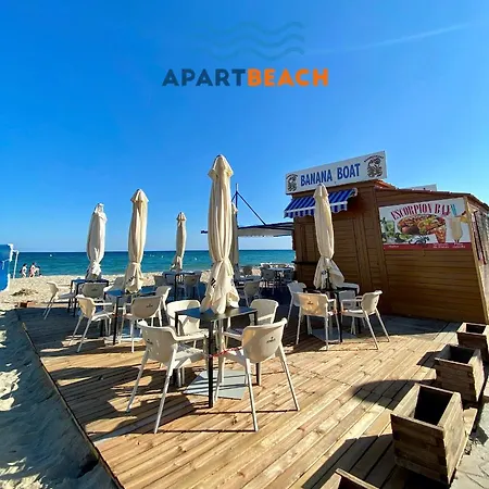 Apartbeach Cye 3 Junto Playa Climatizado Y Parquing La Pineda